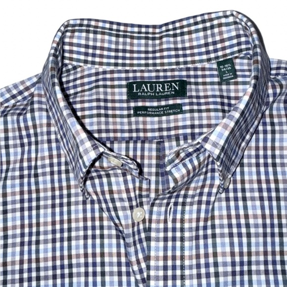 Lauren Ralph Lauren Men’s Button-Down Shirt – Men's Size 16-16.5 / 34-35 - Picture 1 of 11
